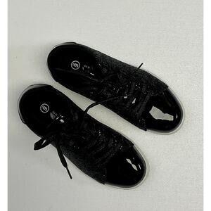 Black Glitter Sneakers – Perfect for Concerts & Night Out!